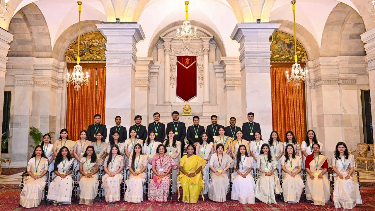 Droupadi Murmu urges officers to drive inclusive growth through policy outcomes